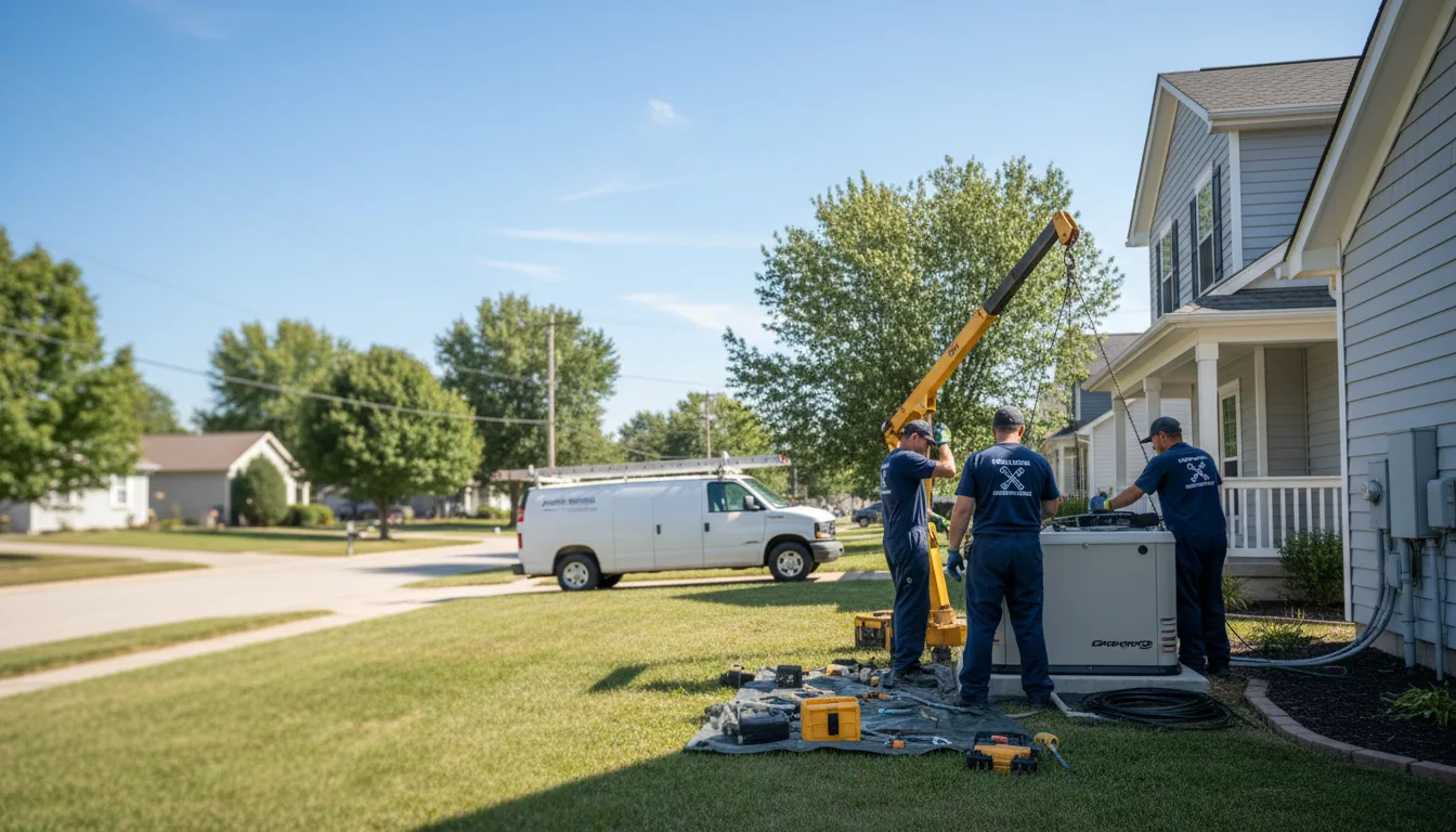 Generator Installation in West Chicago, IL near me